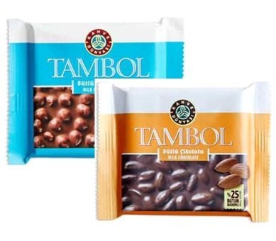 Kahve Dünyası Tambol Bademli-Fındıklı Çikolata 2x77 gr