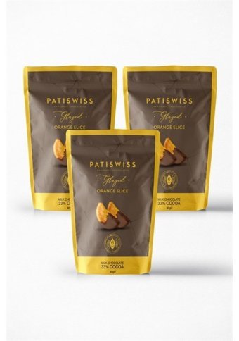 Patiswiss Glazed Sütlü Çikolata 3x80 gr