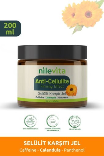 Nilevita Sıkılaştırıcı Selülit Jel 200 ml