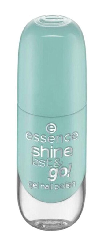 Essence Shine Last Go Gel Nail Polish 76 Mavi Işıltılı Oje