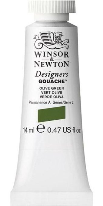 Winsor & Newton Designers Tüp Yeşil 14 ml Guaj Boya