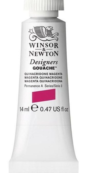 Winsor & Newton Designers 550 Tüp Pembe 14 ml Guaj Boya