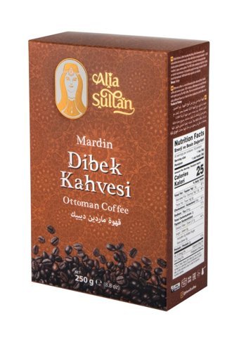Alia Sultan Dibek Sade Orta Kavrulmuş Türk Kahvesi 250 gr