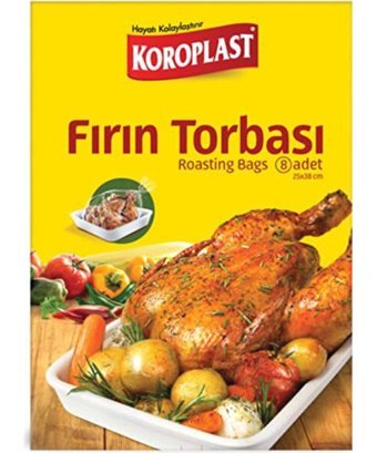 Koroplast Küçük Boy Pişirme Torbası 8 Adet