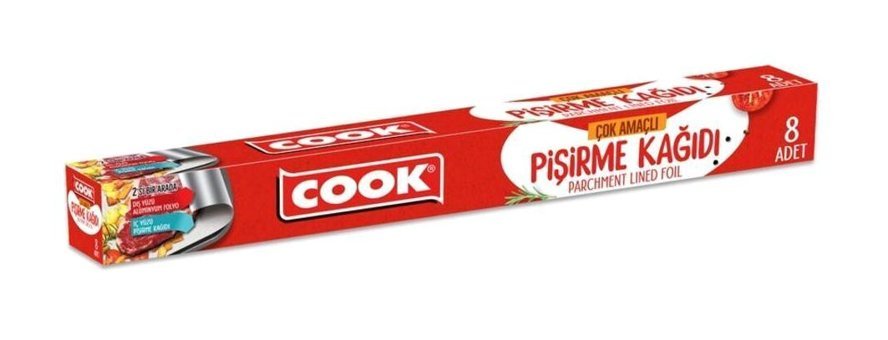 Cook Çok Amaçlı Pişirme Kağıdı 8 Adet