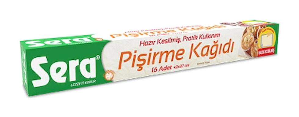 Sera Hazır Kesilmiş Pişirme Kağıdı 24x16 Adet