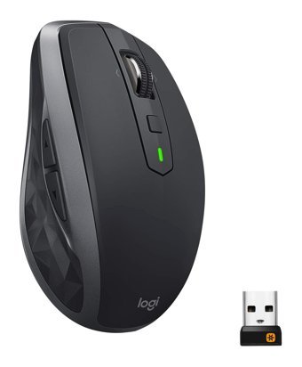 Logitech MX Anywhere 2S Yatay Makrolu Kablosuz Siyah Lazer Mouse