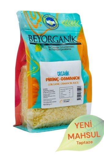 Beyorganik Organik Osmancık Pirinç 500 gr