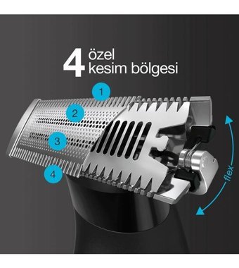 Braun SERİES X XT 3100 Sakal 3 Başlıklı Sinekkaydı Kuru Tıraş Makinesi