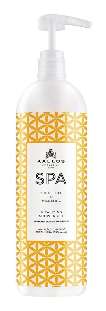 Kallos Cosmetics Spa Portakal Nemlendirici Vegan Duş Jeli 1000 ml