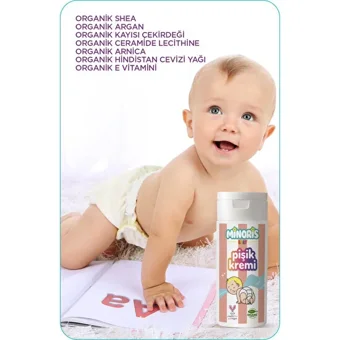 Minoris Baby Vegan Pişik Kremi 55 gr