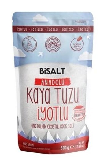 Bisalt Anadolu İyotlu Toz Kaya Tuzu Paket 6 kg