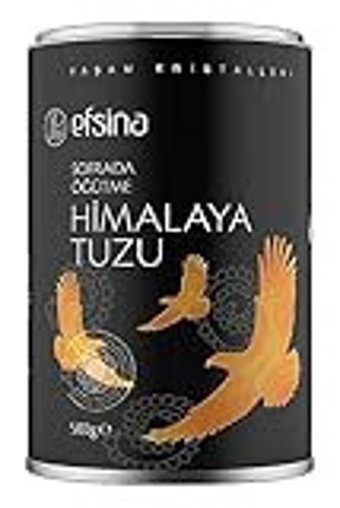 Efsina Öğütme İyotsuz Kristal Himalaya Tuzu Değirmen 500 gr