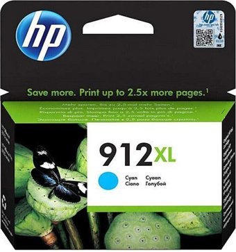 Hp 912XL 3YL81A Orijinal Mavi Mürekkep Kartuş