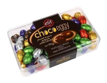 Elit Chocoeggy Kremalı Sütlü Çikolata 500 gr 4 Adet