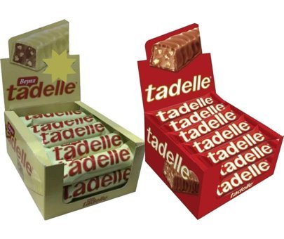 Tadelle Fındıklı Sütlü Çikolata 30 gr 20 Adet