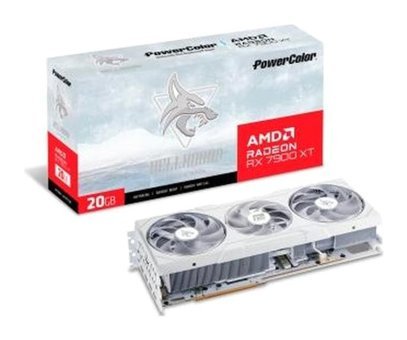 Powercolor Hellhound Spectral White RX 7900 XT OC 20 GB GDDR6 PCI-Express 4.0 DirectX 12 Ultimate 3 Fanlı 320 Bit AMD Ekran Kartı