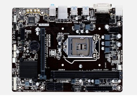 Gigabyte D2VX-S1 B150M LGA 1151 Soket DDR4 Bellek 2133 MHz HDMI Micro ATX Intel Uyumlu Anakart