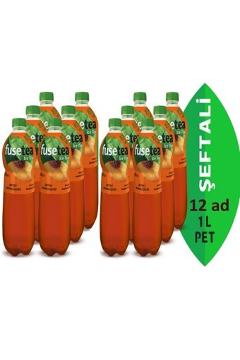 Fuse Tea Şeftalili Soğuk Çay 12x1 lt