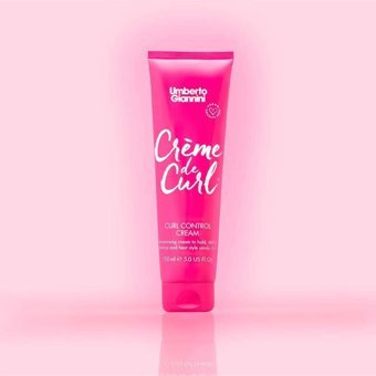 Umberto Giannini Creme De Curl Sıcak Kakule - Sütlü Vanilya Etki Kıvırcık Saçlar İçin Unisex Saç Kremi 150 ml