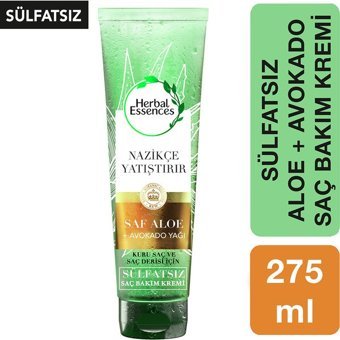 Herbal Essences Royal Botanic Gardens Aloe Vera - Avokado Yağı Sülfatsız Etki Tüm Saçlar İçin Unisex Saç Kremi 275 ml