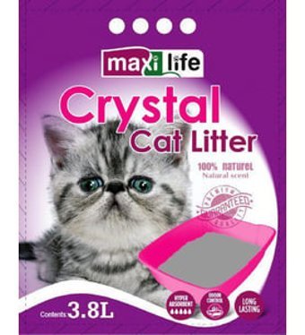 Maxi Life Silika Kalın Taneli Silika Kedi Kumu 3.8 lt