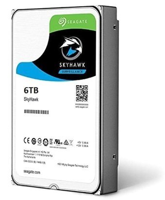 Seagate ST6000VX0023 6 TB 3.5 inç 7200 rpm 256 MB SATA 3.0 Güvenlik Kamerası Harddisk