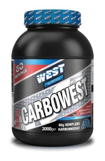 West Nutrition Carbowest 60 Servis Kilo Aldırıcı Karbonhidrat 3000 gr Toz + Antrenman Havlusu Hediye