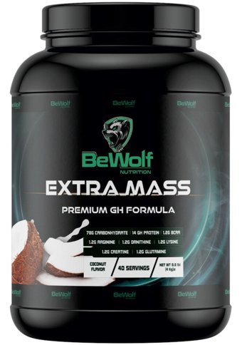 Bewolf Nutrition Extra Hindistan Cevizi Aromalı 40 Servis Kilo Aldırıcı Gainer 4000 gr Toz