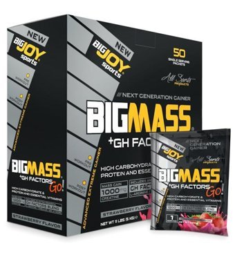 Bigjoy Bigmas +Gh Factors Go Çilek Aromalı 50 Servis Kilo Aldırıcı Karbonhidrat 5000 gr Toz