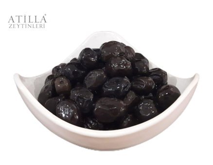 Atilla Zeytinleri Jumbo Tuzlu Siyah Zeytin Teneke 2.5 kg