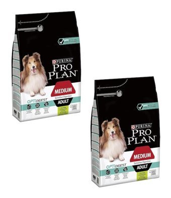 Purina Pro Plan Kuzu Etli Pirinçli Orta Irk Yetişkin Köpek Maması 2x3 kg