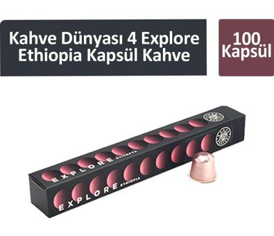 Kahve Dünyası 4 Explore Ethiopia 100'lü Kapsül Kahve