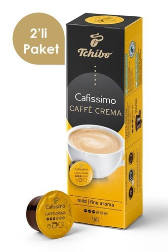 Tchibo Cafissimo Fine Aromalı Caffe Crema 2x10'lu Kapsül Kahve