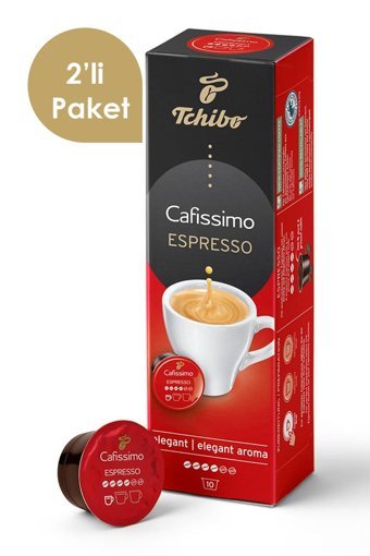 Tchibo Cafissimo Elegant Aromalı Espresso 2x10'lu Kapsül Kahve