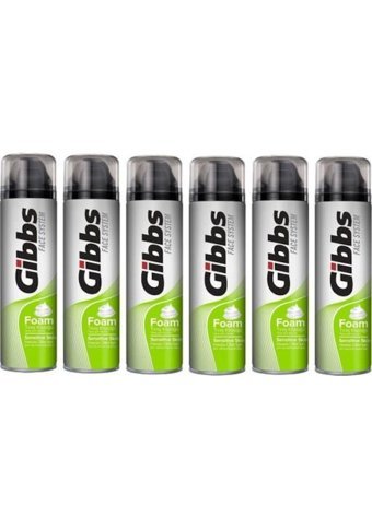 Gibbs Seyahat Boyu Tıraş Köpüğü 6x200 ml