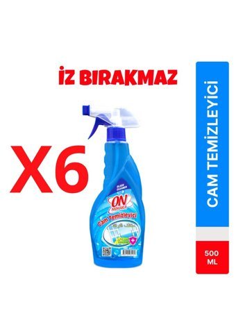 On Numara Cam Temizleyici Sıvı 6x500 ml