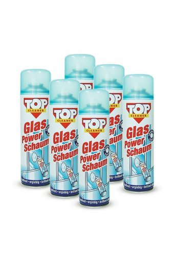 Top Cleaner Cam Temizleyici Köpük 6x500 ml