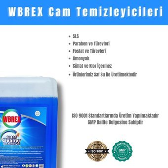 Wbrex Okyanus Ferahlığı Cam Temizleyici Sıvı 5 lt