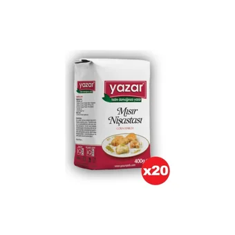 Yazar Mısır Nişastası 20x400 gr