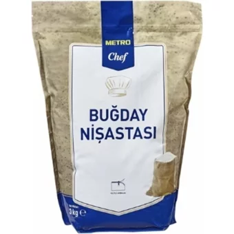 Metro Chef Buğday Nişastası 3 kg