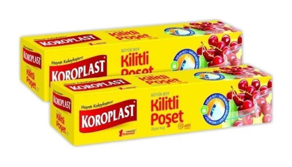 Koroplast Büyük Buz Torbası 2x10'lu