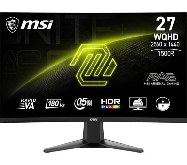 Msi Mag 27CQ6F 180 Hz 0.5 ms 27 inç WQHD HDMI Freesync 2560 x 1440 px LED Oyuncu Monitör