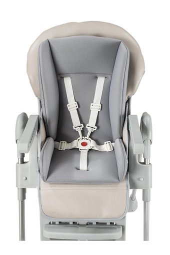 Baby Care BC 511 Alüminyum Emniyet Kemerli 15 kg Kapasiteli Tekerkelsiz Oturaklı Katlanır Mama Sandalyesi Gri