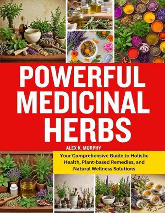 Powerful Medıcınal Herbs: Your Comprehensive Guide To Holistic Health, Plant-Based Remedies, And Natural Wellness Solutions Murphy, Alex K. Independently Publıshed