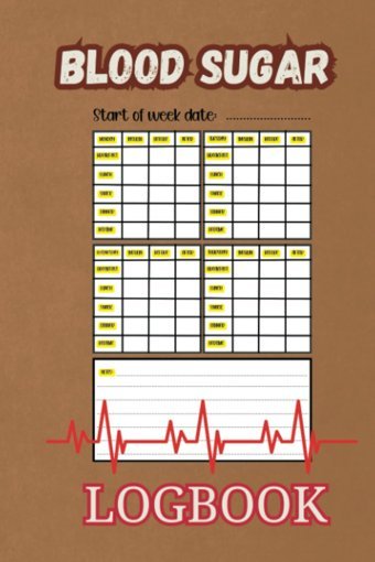 Blood Sugar Logbook: Your Ultimate Companion For Managing Diabetes Goughty, Lily Independently Publıshed