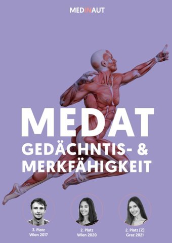 Medat: Gedchtnıs& Merkfhıgkeıt | Medınaut: Erstellt Von Top-Platzierten Medat-Absolventınnen | Übungsaufgaben Genau Auf Testniveau Für Das Medizinstudium İn Österreich (German Edition) Topic, Marijan Independently Publıshed