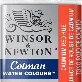 Winsor & Newton Cotman 95 Karton Cadmium Red Sulu Boya