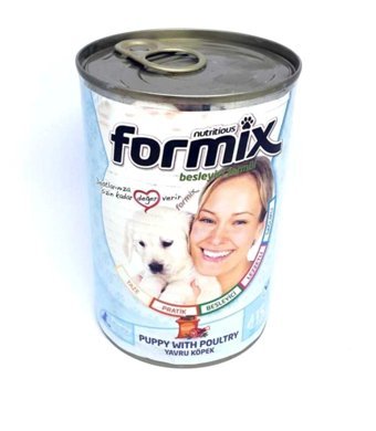 Formix Kuzu Etli Aromalı Parça Etli Yavru Yaş Köpek Maması 415 gr