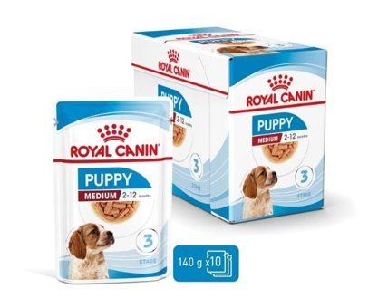 Royal Canin Kümes Hayvanlı Parça Etli Yavru Yaş Köpek Maması 140 gr 10'lu